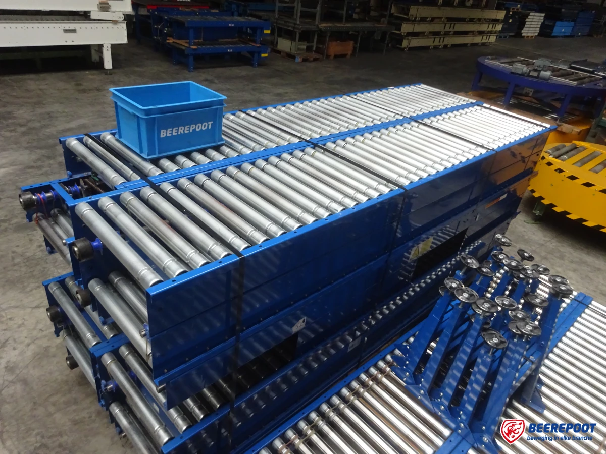 Aangedreven rollenbaan